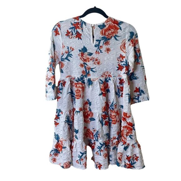 Francesca Mi Ami Floral Babydoll Dress Sz XS - Picture 5 of 8